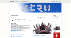 Desktop Screenshot of keru.bandcamp.com