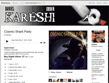 Tablet Screenshot of kareshi.bandcamp.com