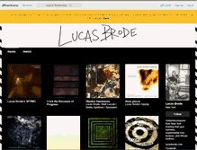 Tablet Screenshot of lucasbrode.bandcamp.com