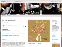 Tablet Screenshot of ceilimoss.bandcamp.com