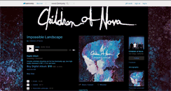 Desktop Screenshot of childrenofnova.bandcamp.com