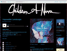 Tablet Screenshot of childrenofnova.bandcamp.com