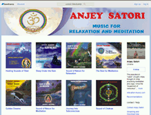 Tablet Screenshot of anjeysatori.bandcamp.com