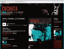 Tablet Screenshot of cuchata.bandcamp.com