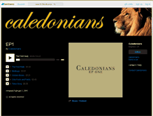 Tablet Screenshot of caledonians-brighton.bandcamp.com