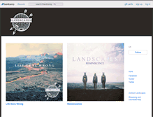 Tablet Screenshot of landscapes.bandcamp.com