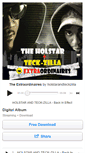 Mobile Screenshot of holstarandteckzilla.bandcamp.com