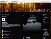 Tablet Screenshot of chernobylcollective.bandcamp.com
