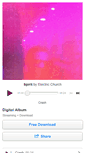 Mobile Screenshot of iamelectricchurch.bandcamp.com
