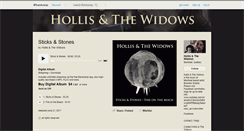 Desktop Screenshot of hollisandthewidows.bandcamp.com