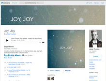 Tablet Screenshot of iamjessethomas.bandcamp.com