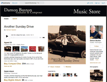 Tablet Screenshot of damonbuxton.bandcamp.com