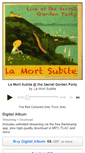 Mobile Screenshot of lamortsubite.bandcamp.com