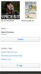 Mobile Screenshot of giantprincesstx.bandcamp.com