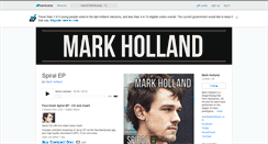 Desktop Screenshot of markholland.bandcamp.com