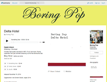 Tablet Screenshot of boringpop.bandcamp.com