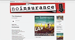 Desktop Screenshot of noinsurance.bandcamp.com