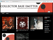 Tablet Screenshot of collectorbaseemitter.bandcamp.com