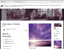 Tablet Screenshot of brianjapan.bandcamp.com