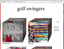 Tablet Screenshot of golfswingers.bandcamp.com