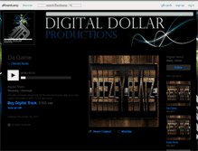 Tablet Screenshot of digitaldollar.bandcamp.com