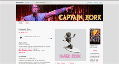 Desktop Screenshot of captainzorx.bandcamp.com