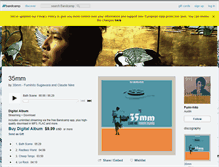Tablet Screenshot of fumihito.bandcamp.com