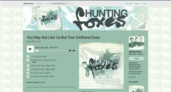 Desktop Screenshot of huntingfoxes.bandcamp.com