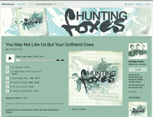 Tablet Screenshot of huntingfoxes.bandcamp.com