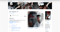 Desktop Screenshot of kevingregory.bandcamp.com