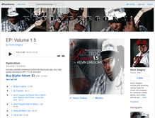 Tablet Screenshot of kevingregory.bandcamp.com