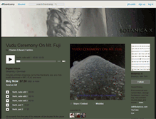 Tablet Screenshot of botanicax.bandcamp.com