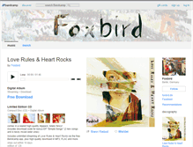 Tablet Screenshot of foxbird.bandcamp.com