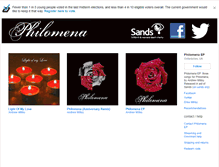 Tablet Screenshot of philomena.bandcamp.com