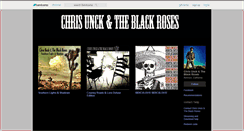 Desktop Screenshot of chrisunckandtheblackroses.bandcamp.com