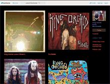 Tablet Screenshot of kingorchid.bandcamp.com