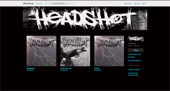 Desktop Screenshot of headshot.bandcamp.com