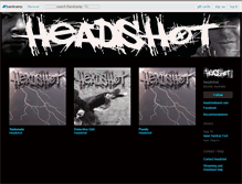 Tablet Screenshot of headshot.bandcamp.com