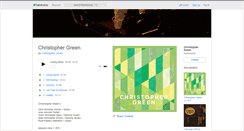 Desktop Screenshot of christophergreen.bandcamp.com