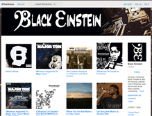 Tablet Screenshot of blackeinstein.bandcamp.com