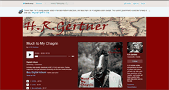 Desktop Screenshot of hrgertner.bandcamp.com