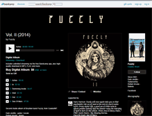 Tablet Screenshot of fuzzly.bandcamp.com