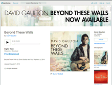 Tablet Screenshot of davidgaulton.bandcamp.com