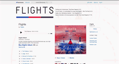 Desktop Screenshot of flights.bandcamp.com