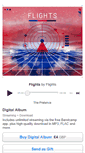 Mobile Screenshot of flights.bandcamp.com