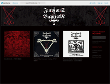 Tablet Screenshot of impiousbaptism.bandcamp.com