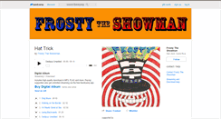 Desktop Screenshot of frostytheshowman.bandcamp.com