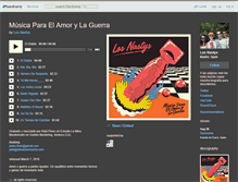 Tablet Screenshot of losnastys.bandcamp.com