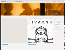 Tablet Screenshot of hvarna.bandcamp.com