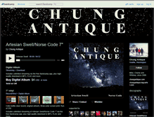 Tablet Screenshot of chungantique.bandcamp.com